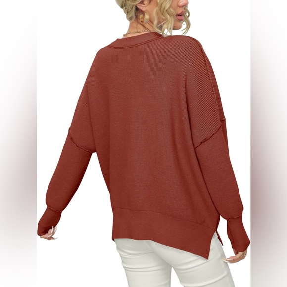 NWT ANRABESS Women Crewneck Batwing Sleeve - Size: Medium - Picture 5 of 9